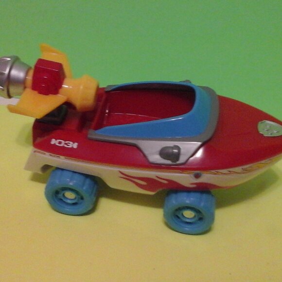 Pj masks & paw patrol kids toy car boat bundle - Picture 4 of 11